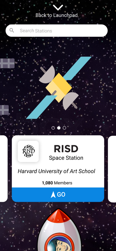 High-Fidelity RISD Station Screen
