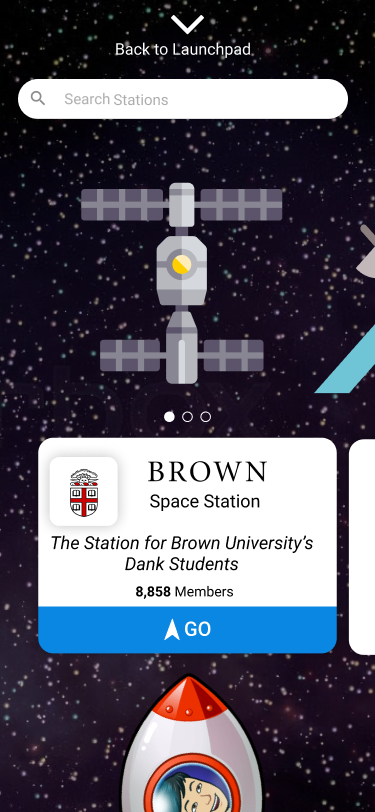 High-Fidelity Brown Station Screen