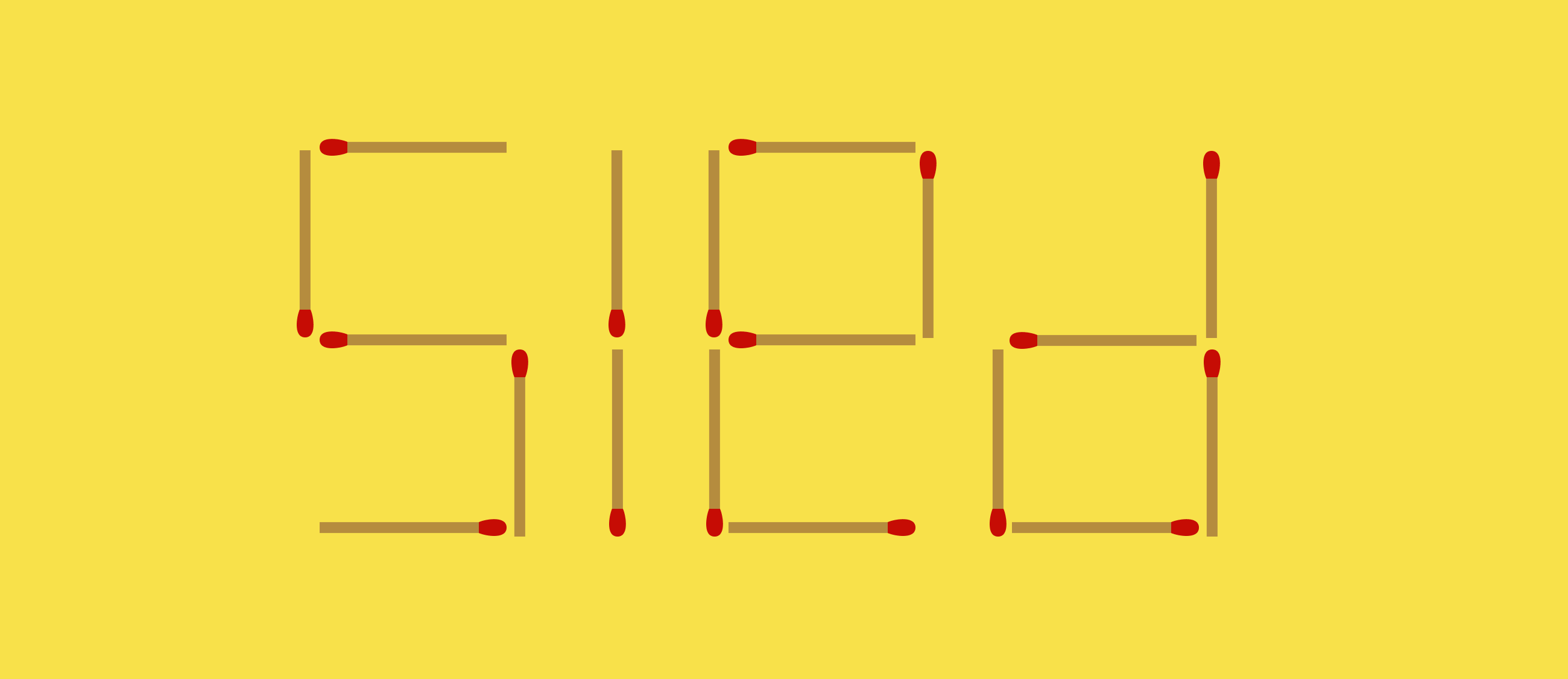 Matchstick puzzle description TODO