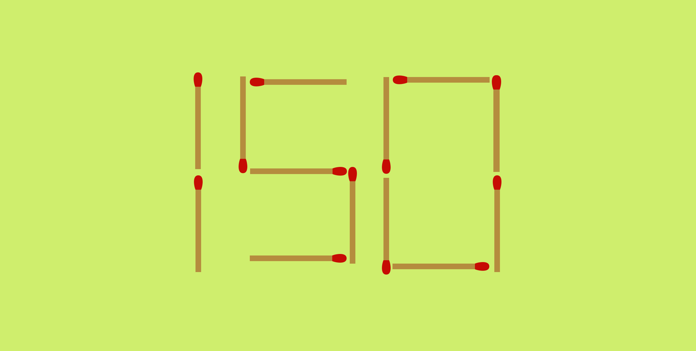Matchstick puzzle description TODO