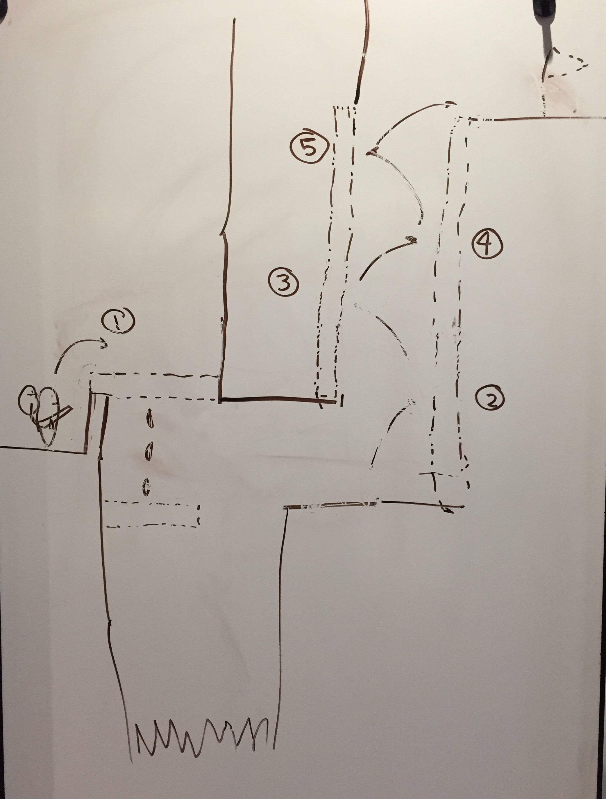 Mechanic Whiteboard Drawing